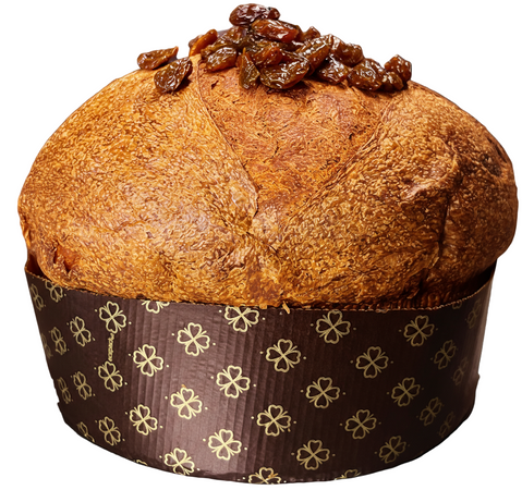 Panettone Artigianale Siciliano 1kg con Uva Passa E Malvasia Delle Eolie – Novità 2024 - isolana