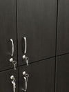 Armadio in legno a 2 posti per spogliatoio cm. 35x47x193/200h