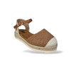 Espadrillas Bambina XTI Camel con Fibia – Scarpe Cerimonia Eleganti, Comode e Naturali