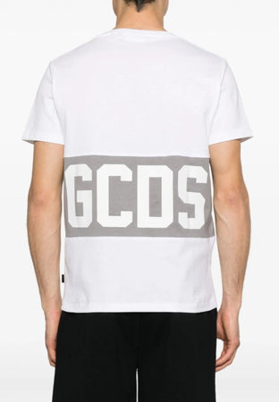 GCDS T-SHIRT BAND LOGO REGULAR T-SHIRT da uomo