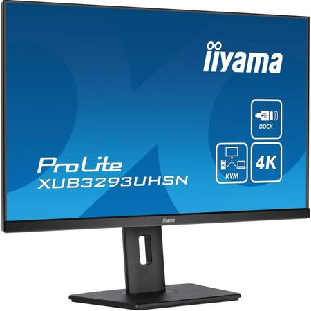 Schermo PC - IIYAMA - XUB3293UHSN-B5 - 32 IPS LED 4K 3840 x 2160 - 4ms - 60Hz - HDMI DP USB-C