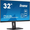 Schermo PC - IIYAMA - XUB3293UHSN-B5 - 32 IPS LED 4K 3840 x 2160 - 4ms - 60Hz - HDMI DP USB-C