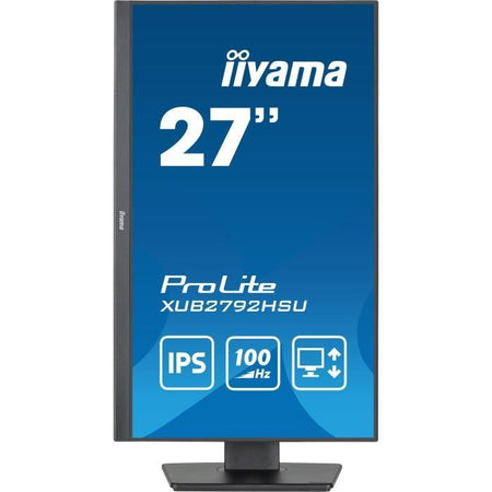 Schermo PC - IIYAMA PROLITE XUB2792HSU-B6 - 27 1920x1080 - Pannello IPS - 0,4 ms - 100 Hz - HDMI / DisplayPort - Altezza regolabile + Pivot