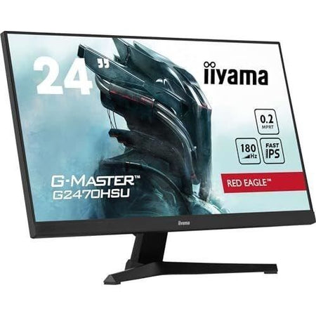 Schermo PC - IIYAMA - G2470HSU-B6 - 24 IPS FHD 1920 x 1080 - 0,2 ms - 180 Hz - HDMI DP - Nero