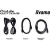 Monitor PC - IIYAMA - G2770HS-B1 - 27 FHD - IPS - 180Hz - 0,2ms - HDMI/DP - Altoparlanti - VESA 100x100 - Nero