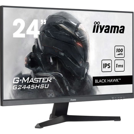 Monitor PC - IIYAMA - G2445HSU-B2 - 24 FHD - IPS - FreeSync - 100Hz - 1ms - Nero