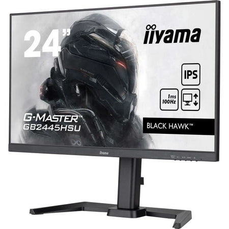 Monitor PC - IIYAMA - GB2445HSU-B2 - 23.8 FHD - IPS - 100Hz - 1ms - HUB HDMI/DP/USB - Nero