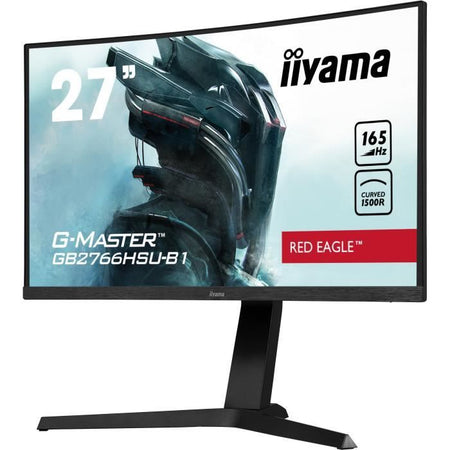 Schermata PC da gioco curvo - IIYAMA GB2766HSU -B1 - G -Master - 27 FHD - Dal triste - 1 ms - 165Hz - HDMI 2.0 / DisplayPort - Freesync