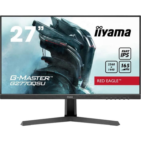 Schermo per PC Gamer - IIYAMA - G-Master Red Eagle - G2770QSU-B1 - 27 WQHD - 0,5 ms - 165 Hz - HDMI/DisplayPort - FreeSync premium