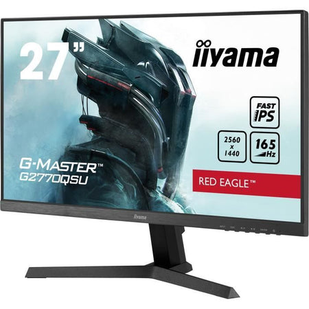 Schermo per PC Gamer - IIYAMA - G-Master Red Eagle - G2770QSU-B1 - 27 WQHD - 0,5 ms - 165 Hz - HDMI/DisplayPort - FreeSync premium