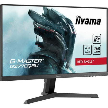 Schermo per PC Gamer - IIYAMA - G-Master Red Eagle - G2770QSU-B1 - 27 WQHD - 0,5 ms - 165 Hz - HDMI/DisplayPort - FreeSync premium