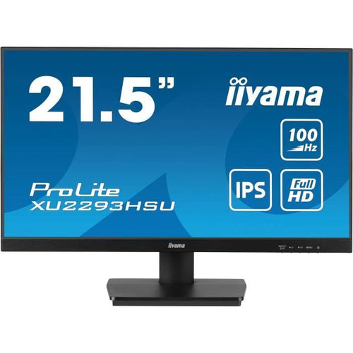 Monitor PC - IIYAMA - XU2293HSU-B7 - 21.5 FHD - IPS - 100Hz - 1ms - HDMI/DP - HUB USB - Altoparlanti - Nero