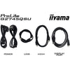 Monitor PC - IIYAMA - G2745QSU-B2 - 27 QHD - IPS - 100Hz - 1ms - HUB HDMI/DP/USB - Altoparlanti - Nero