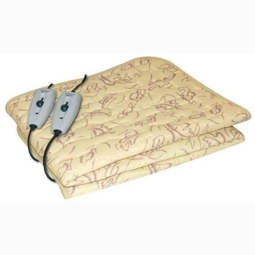 Coprimaterasso Riscaldato - Imetec - Scaldaletto per Letto Matrimoniale 150 x 137 cm - 2 Comandi con 2 Temperature - Lavabile