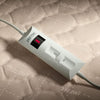 Coprimaterasso Riscaldato - Imetec - Scaldaletto per Letto Matrimoniale 150 x 137 cm - 2 Comandi con 2 Temperature - Lavabile