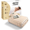Coprimaterasso Riscaldato - Imetec - Scaldaletto per Letto Matrimoniale 150 x 137 cm - 2 Comandi con 2 Temperature - Lavabile