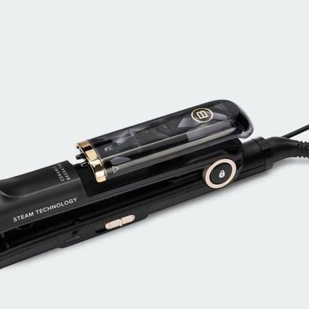 Piastra a Vapore - Bellissima - My Pro Steam B28 100 - Protezione e Lucentezza - 3 Temperature - Adatta a Tutti i Tipi di Capelli