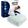 Coprimaterasso Riscaldato - Imetec - 1 Posto Adapto, 150x80cm - 6 Temperature - 100% Cotone Riscaldamento Rapido - Temperatura Costante
