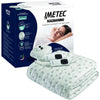 Coprimaterasso Riscaldato - Imetec - 2 Posti Adapto, 150x160 cm - 6 Temperature di Riscaldamento Rapido - 100% Cotone - Temperatura Costante