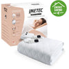 Coprimaterasso Riscaldato - Imetec - 2 Posti Adapto Maxi, 195x165 cm - 6 Temperature - Tessuto Anallergico - Temperatura Costante