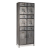 Cassettiera Store per interno, con 2 Ante-10 Cassetti, 71 x 38.5 x 176 cm