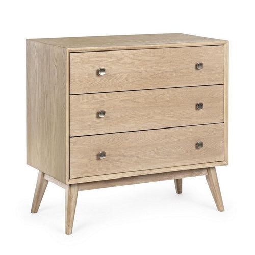 Cassettiera Alannis per interno, con 3 Cassetti, 85 x 45 x 66 cm