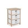 Cassettiera Numbers per interno, con 5 Cassetti, 29 x 35 x 101 cm