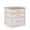Cassettiera Textile per interno, con 3 Cassetti, 54.5 x 41.5 x 10 cm