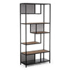 Libreria Roderic porta oggetti, mobile per interno