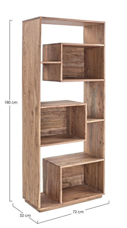 Libreria "Corbin" porta oggetti, mobile per interno