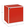 Cubo Composite porta oggetti, mobile per interno, 35 x 29,2 x 35 cm