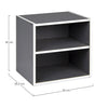 Cubo Composite porta oggetti, mobile per interno, 35 x 29,2 x 35 cm