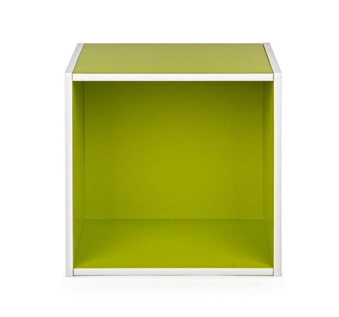 Cubo "Composite" porta oggetti, mobile per interno, 35 x 29,2 x 35 cm