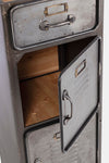 Cassettiera Store per interno, con 2 Ante-10 Cassetti, 71 x 38.5 x 176 cm