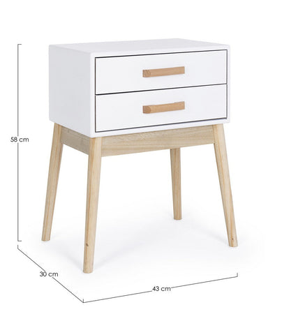 Cassettiera "Ordinary" per interno, con 5 Cassetti, 48 x 35 x 64 cm