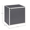 Cubo Composite porta oggetti, mobile per interno, 35 x 29,2 x 35 cm