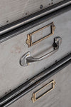 Cassettiera Store per interno, con 2 Ante-10 Cassetti, 71 x 38.5 x 176 cm