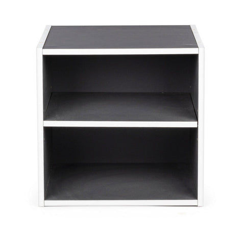 Cubo "Composite" porta oggetti, mobile per interno, 35 x 29,2 x 35 cm