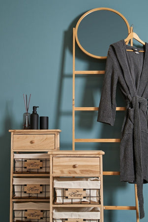 Cassettiera "Home Deluxe" per interno, con 3 Cassetti, 40 x 30 x 62 cm