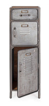 Cassettiera Store per interno, con 2 Ante-10 Cassetti, 71 x 38.5 x 176 cm