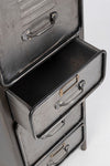 Cassettiera Store per interno, con 2 Ante-10 Cassetti, 71 x 38.5 x 176 cm