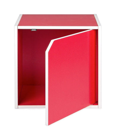 Cubo "Composite" porta oggetti, mobile per interno, 35 x 29,2 x 35 cm