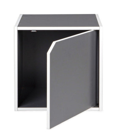 Cubo "Composite" porta oggetti, mobile per interno, 35 x 29,2 x 35 cm
