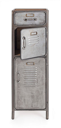 Cassettiera "Store" per interno, con 2 Ante-10 Cassetti, 71 x 38.5 x 176 cm