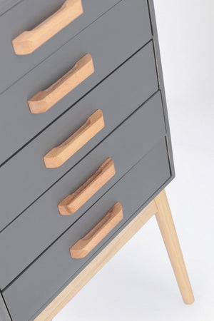 Cassettiera "Ordinary" per interno, con 5 Cassetti, 48 x 35 x 64 cm