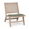 Poltrona Cortilia per interno, Struttura In Legno Di Frassino Con Finitura A Base Di Nitrocellulosa, 56 x 76 x 76.5h cm