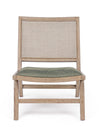 Poltrona Cortilia per interno, Struttura In Legno Di Frassino Con Finitura A Base Di Nitrocellulosa, 56 x 76 x 76.5h cm