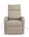 Poltrona Lift per interno, Struttura In Acciaio E Compensato 73 x 93/163,5 x 106h cm