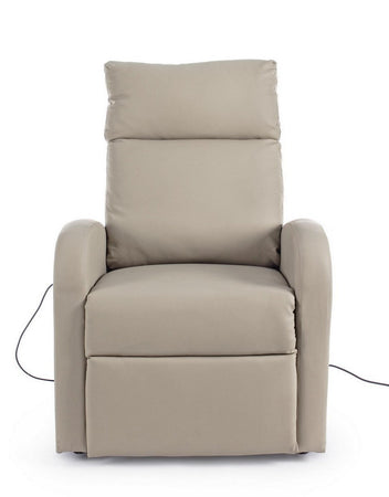 Poltrona "Lift" per interno, Struttura In Acciaio E Compensato 73 x 93/163,5 x 106h cm