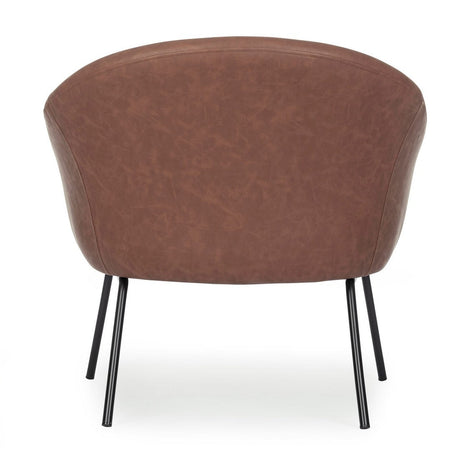 Poltrona "Aiko" per interno, Gambe In Acciaio Verniciato A Polvere 80 x 76 x 75h cm
